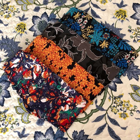 LuLaRoe Pants - NWT & NWOT LuLaRoe OS Leggings Lot